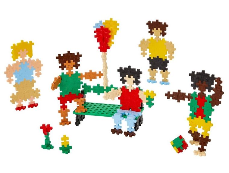 Plus-Plus, Naucz się budować, Ludzie, klocki, 2400 elementów