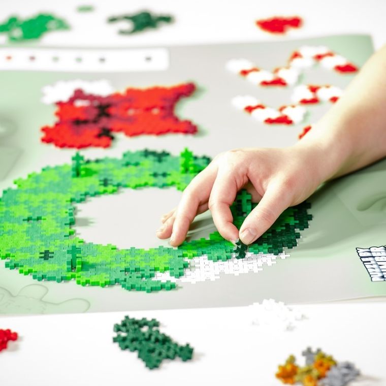 Plus-Plus, Puzzle by Number, Wieniec Świąteczny, 500 elementów