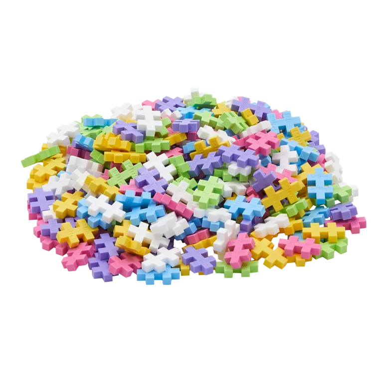 Plus-Plus, Tuby Basic, Pastelowe kolory, klocki, 240 elementów