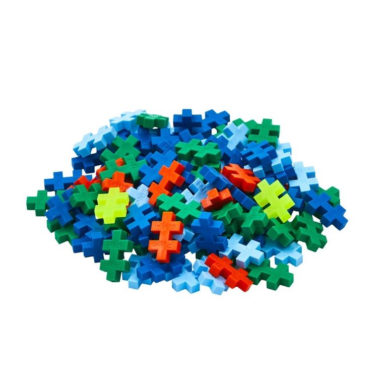 Plus-Plus, Tuby Dinozaury, Triceratops, klocki, 100 elementów