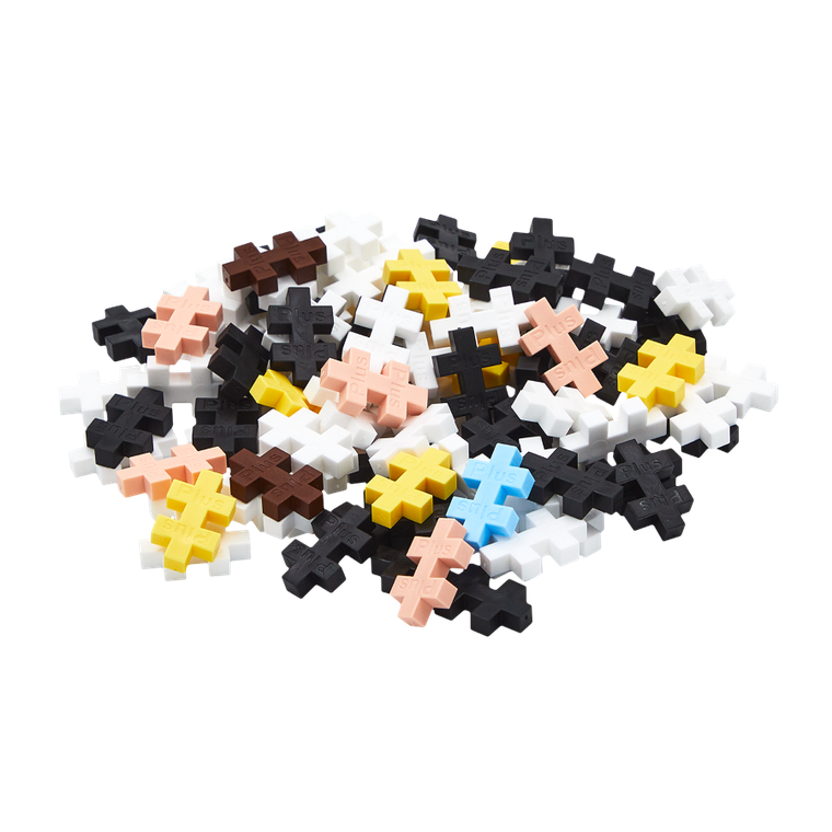 Plus-Plus, Tuby Zwierzęta, Krowa, klocki, 100 elementów