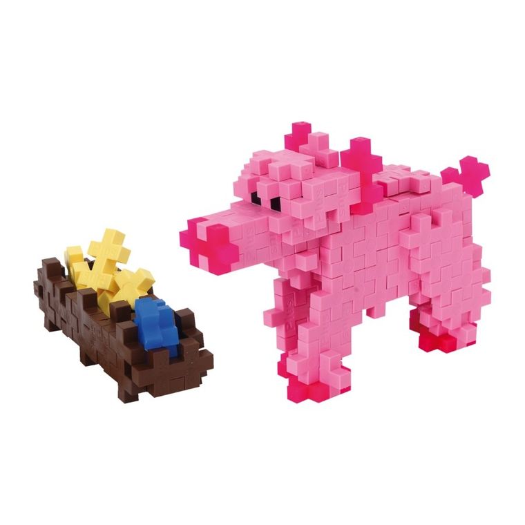 Plus-Plus, Tuby Zwierzęta, Świnka, klocki, 100 elementów