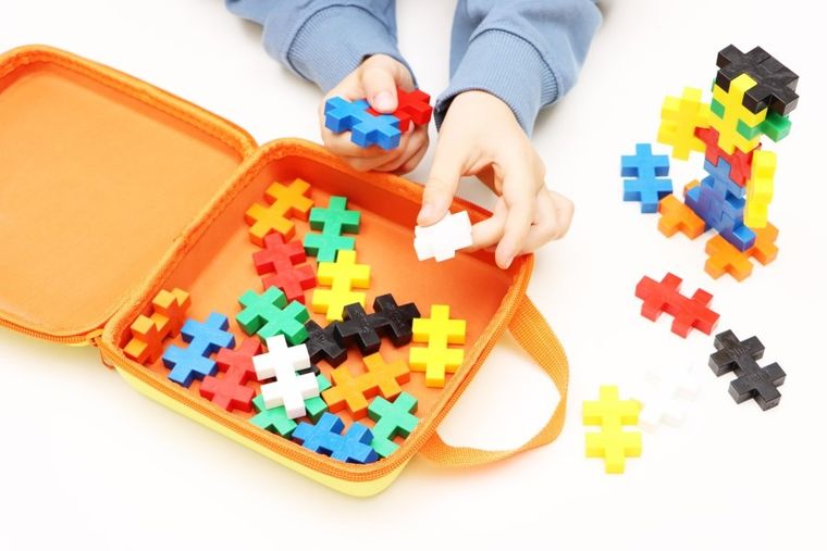 Plus-Plus, Walizeczka Big, klocki, 15 elementów