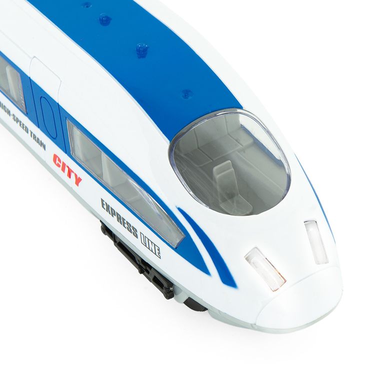 Pociąg Ekspress, kolejka ze światłem