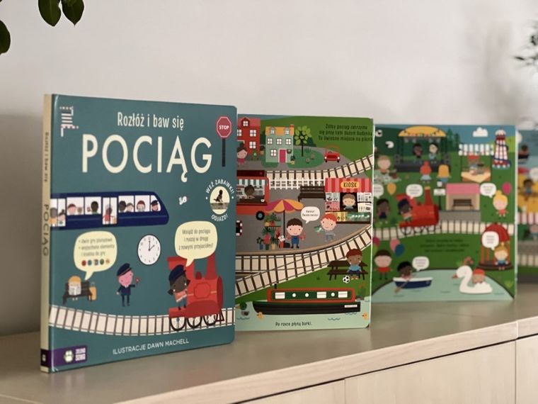 Pociąg. Rozłóż i baw się