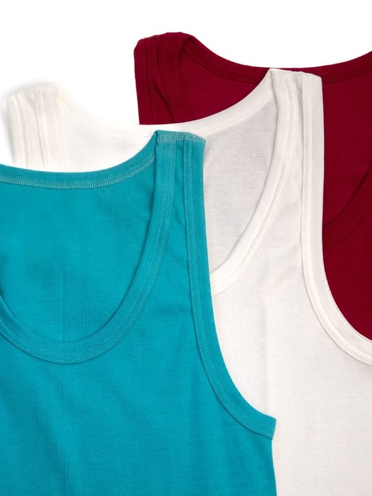 Podkoszulek damski bez rękawów, mix, zestaw, 3 szt., e.Femme