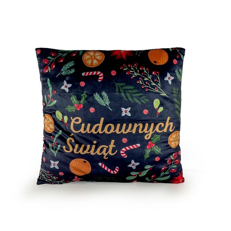 Poduszka LED, cudownych świąt