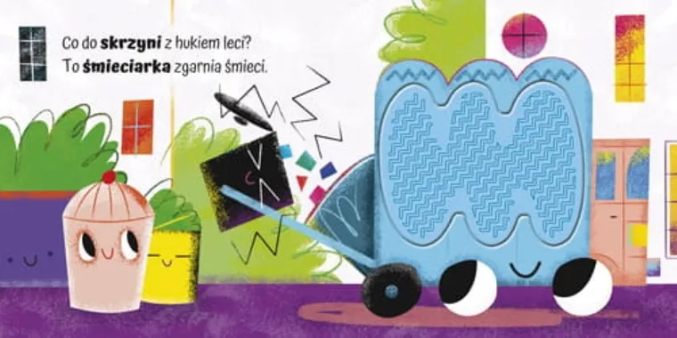 Pojazdy. Dotykam poznaję