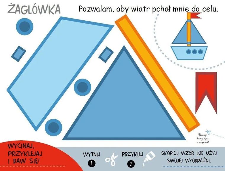 Pojazdy. Moje pierwsze wycinanki