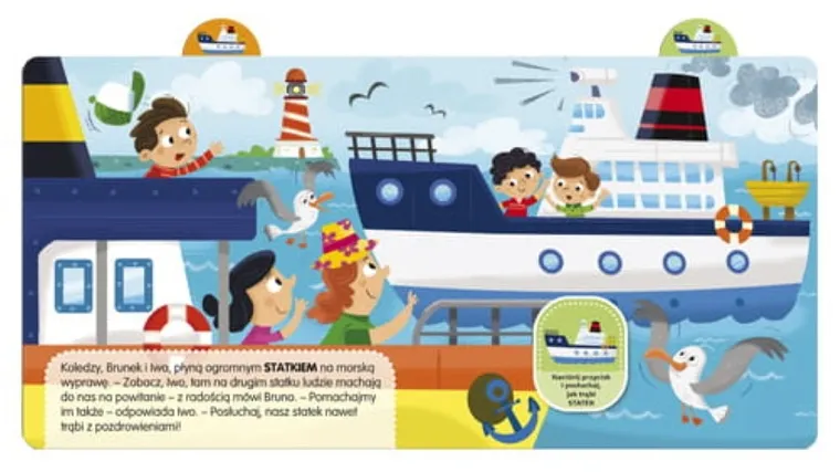 Pojazdy. Odkrywam dźwięki