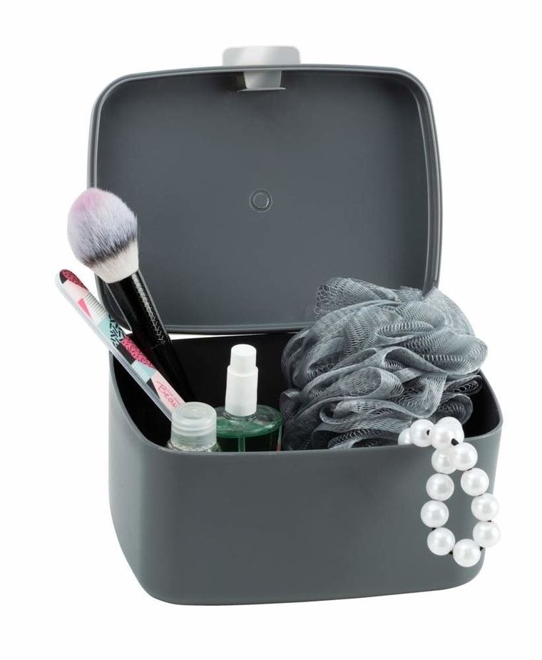 Pojemnik łazienkowy, Barcelona, antracytowy