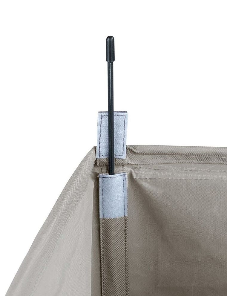 Pojemnik na pranie, Trivo beige, 116 litrów