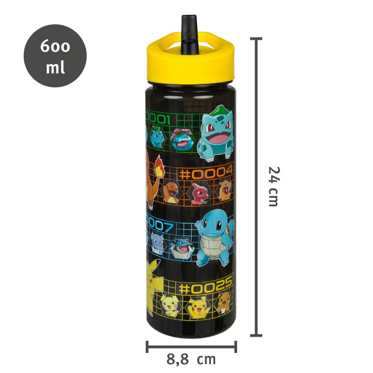Pokemon, bidon, 600 ml
