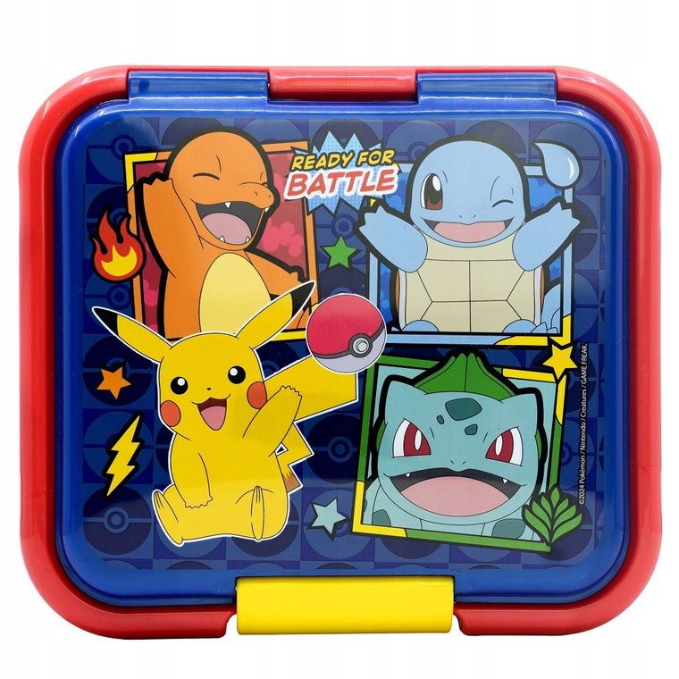 Pokemon, Blue Team, lunchbox z przegródkami