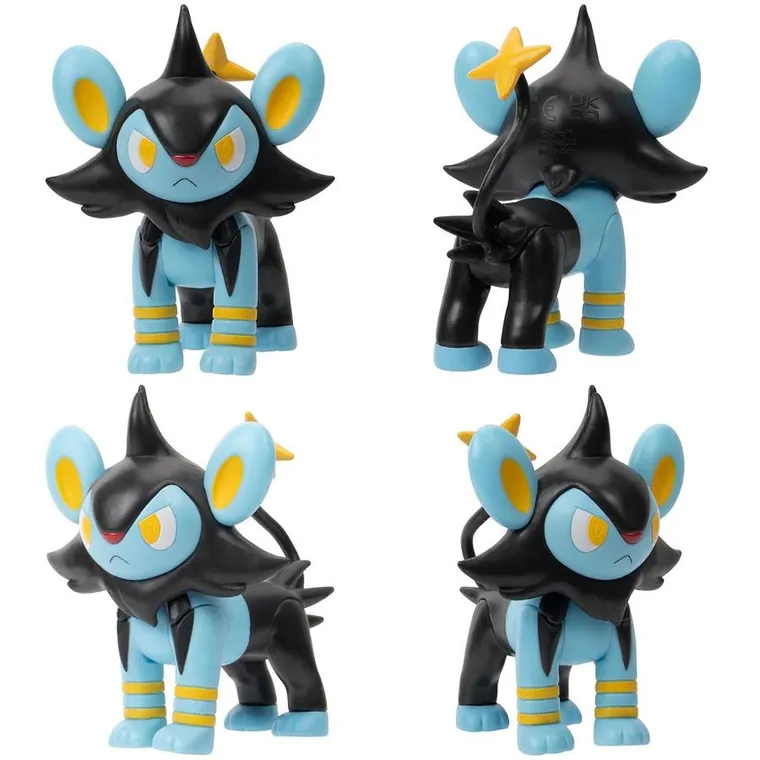 Pokemon, Rotom, Snivy, Oshawott, Pikachu, Tepic, Snubbull, Luxio, Alolan Marowax, figurki bitewne