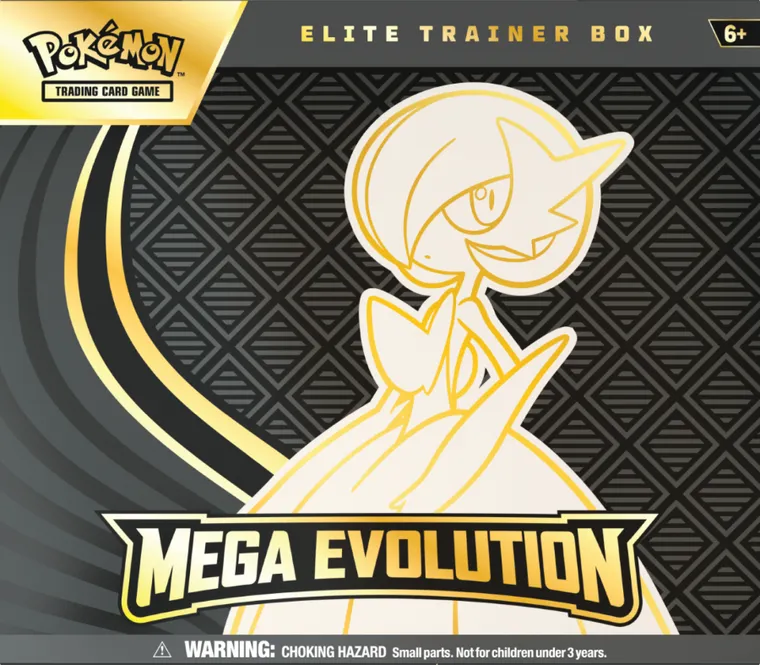 Pokemon TCG: Mega Evolution, Elite Trainer Box, Gardevoir, gra karciana