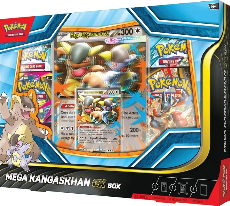 Pokemon TCG: Mega Kangaskhan ex Box, gra karciana