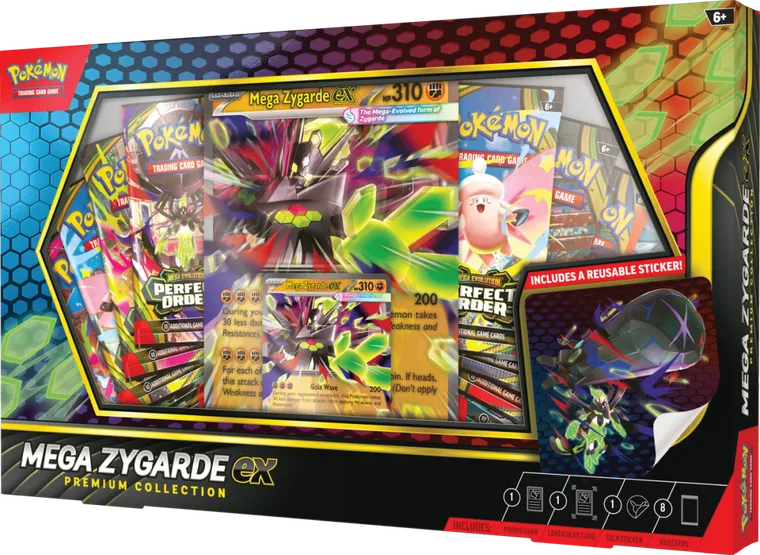Pokemon TCG: Mega Zygarde ex, Premium Collection, gra karciana