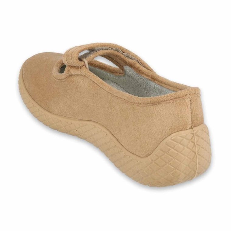 Półbuty damskie, beżowe, Dr Orto