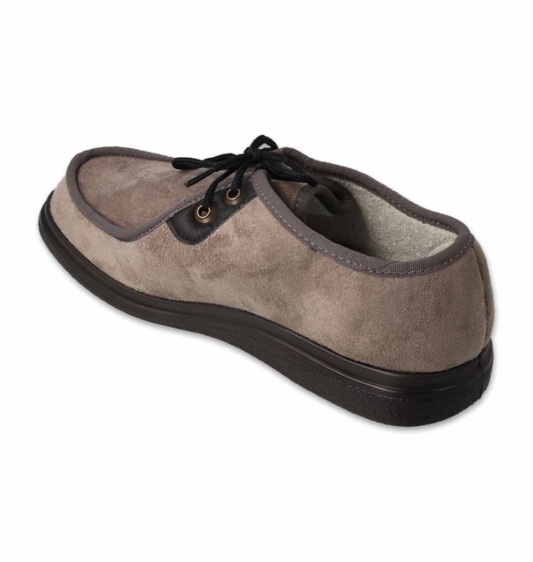 Półbuty męskie, zdrowotne, szare, Dr Orto