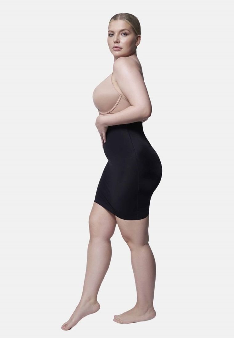 Półhalka damska, modelująca, czarna, Julimex