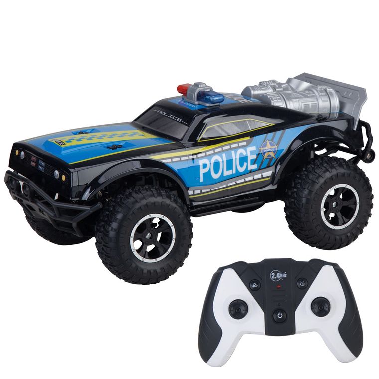 Police off-road, samochód policyjny, terenowy, zdalnie sterowany