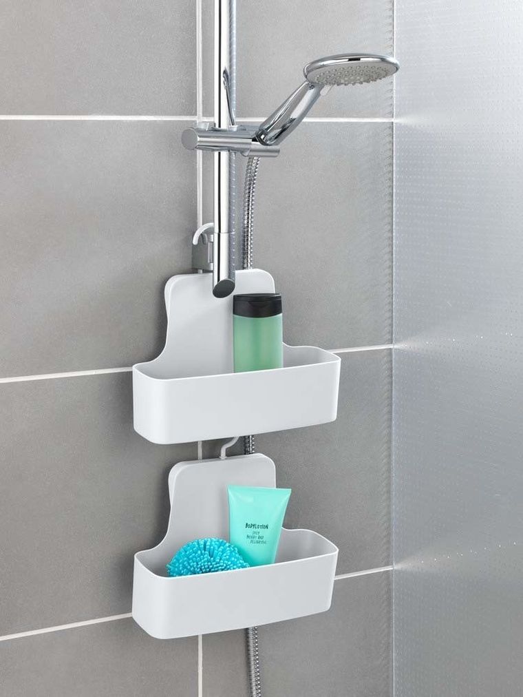 Półka łazienkowa, Barcelona, biała