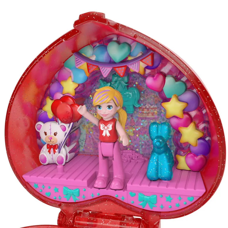 Polly Pocket, 80-lecie Mattel, Rocznicowy zestaw kompaktowy