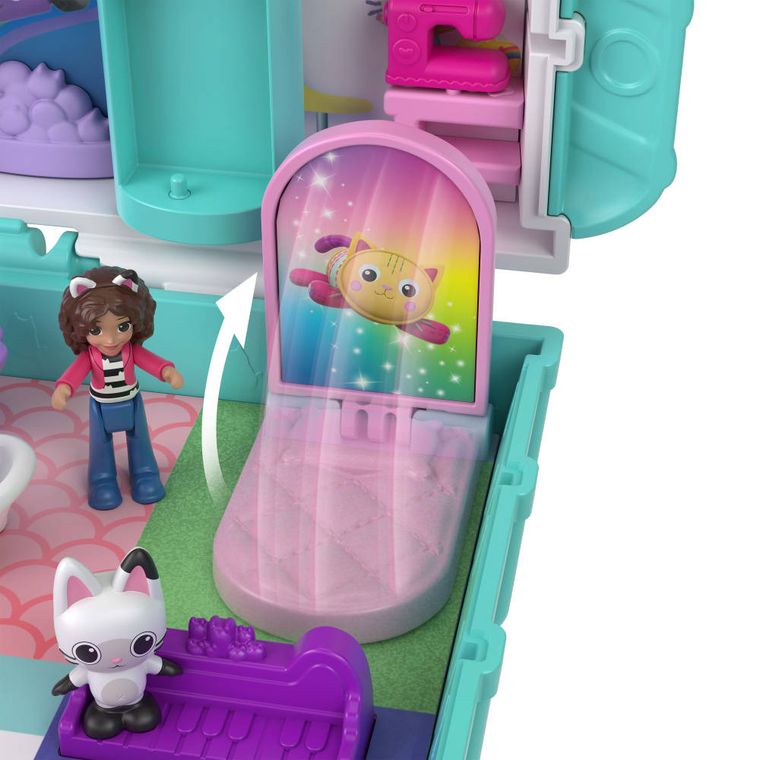 Polly Pocket, Koci domek Gabi, zestaw kompaktowy
