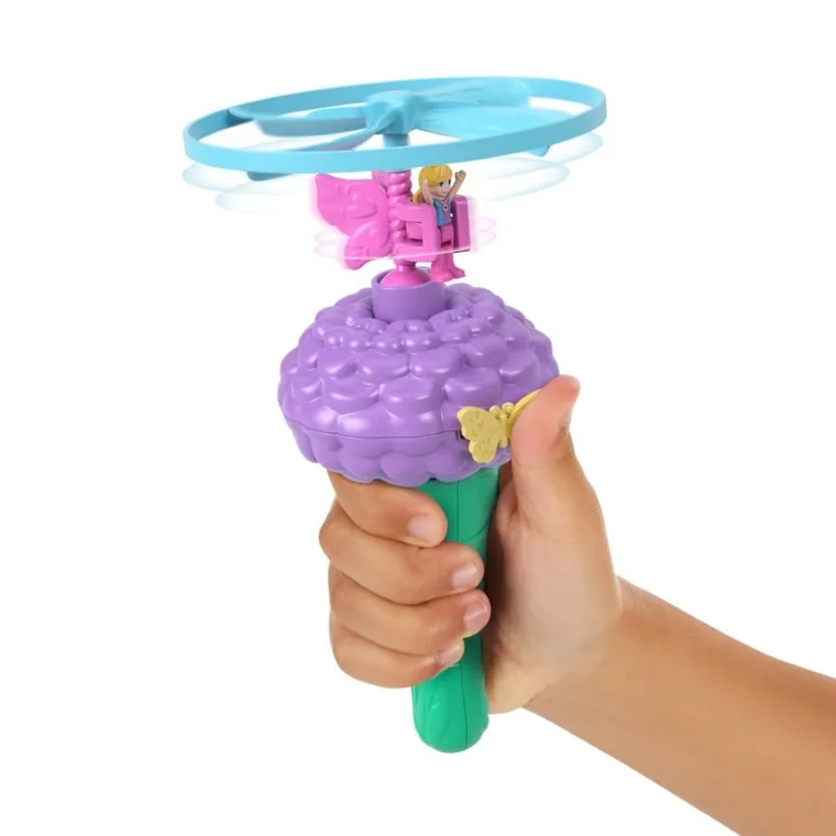 Polly Pocket, Wakacyjny kurort, zestaw do zabawy w walizce, figurki i akcesoria