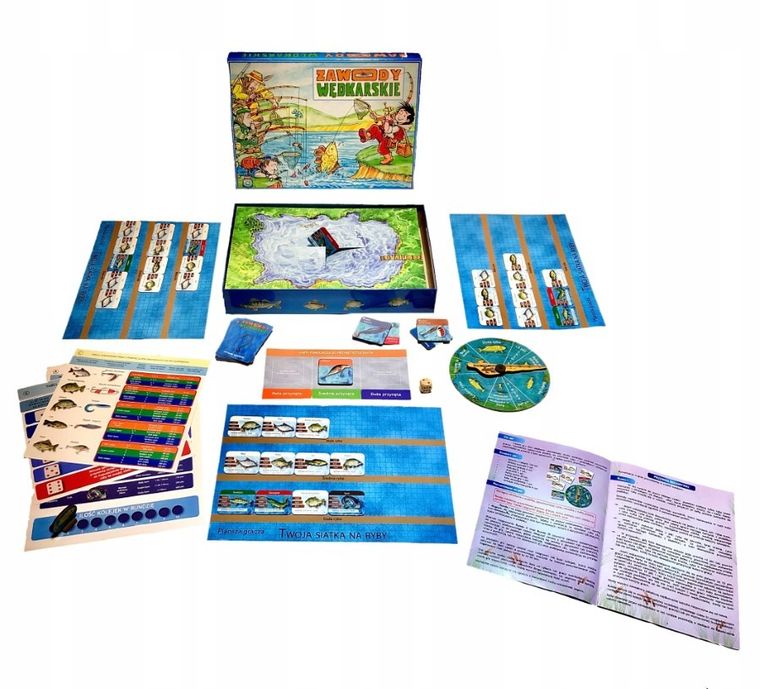 Polskie Gry Planszowe, Zawody wędkarskie, gra familijna