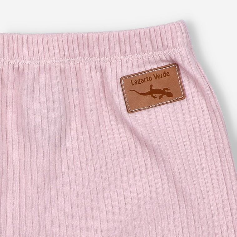 Półśpiochy dziewczęce, prążkowane, różowe, Lagarto Verde