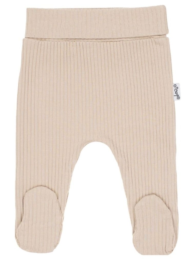 Półśpiochy niemowlęce, prążkowane, beżowe, Nicol