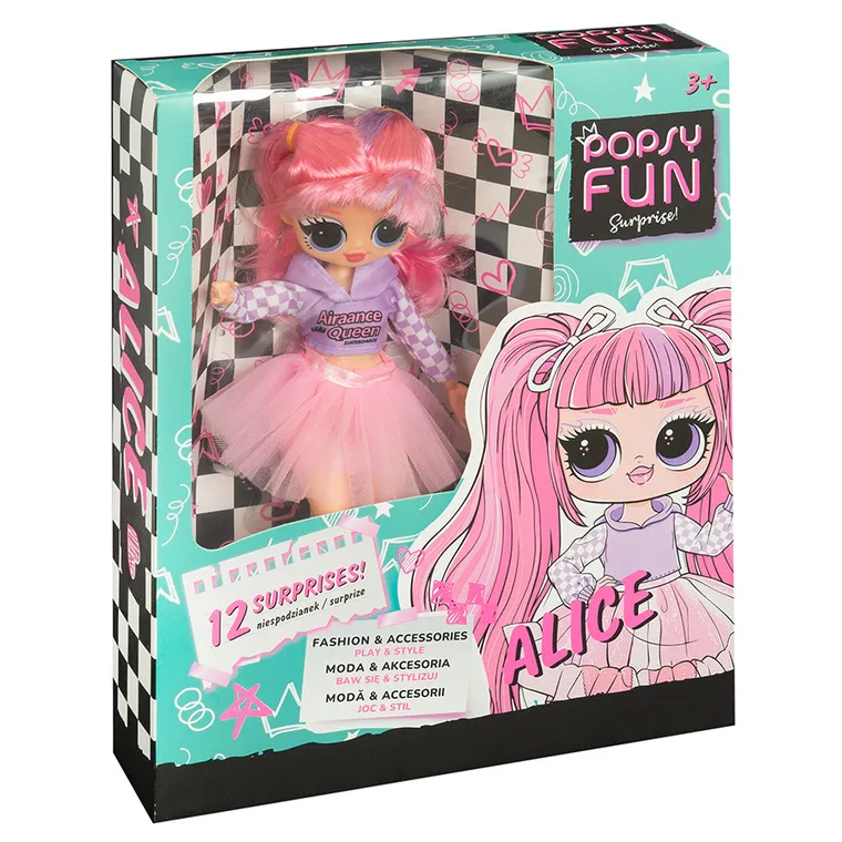 Popsy Fun, Surprise! Alice, lalka modowa z akcesoriami