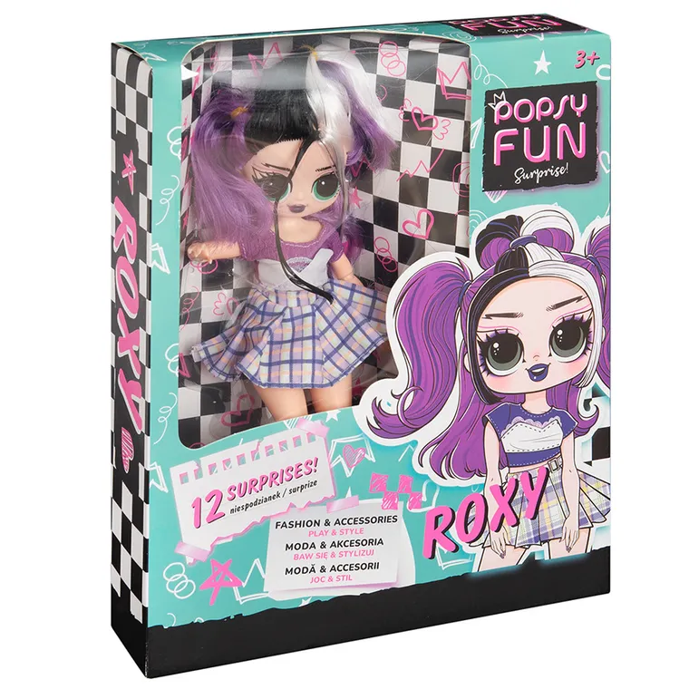 Popsy Fun, Surprise! Roxy, lalka modowa z akcesoriami