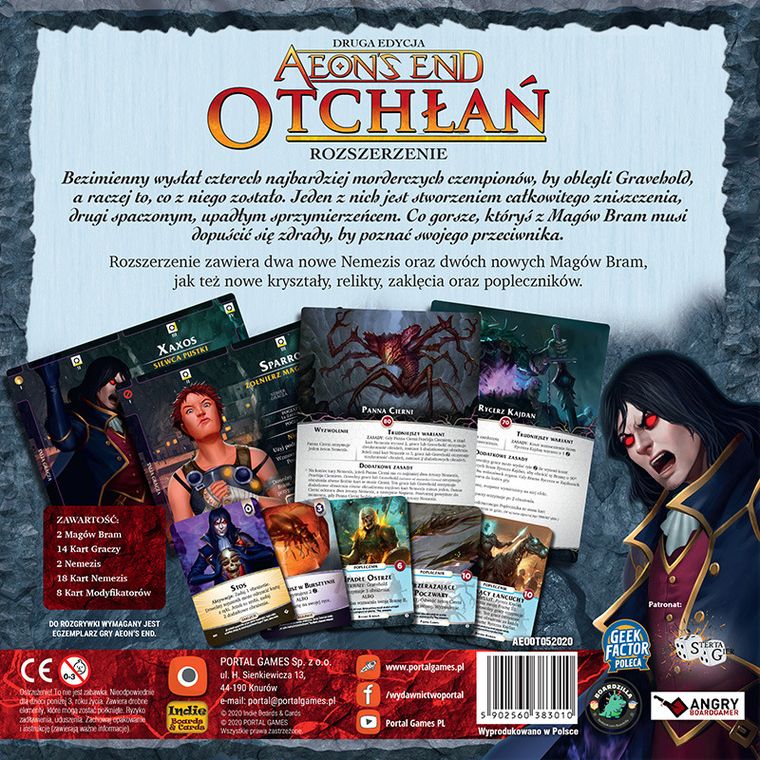 Portal Games, Aeon's End: Otchłań, dodatek, gra strategiczna