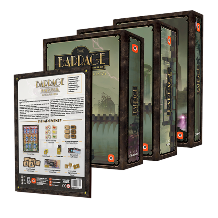 Portal Games, Barrage: Afera na Nilu, dodatek, gra strategiczna