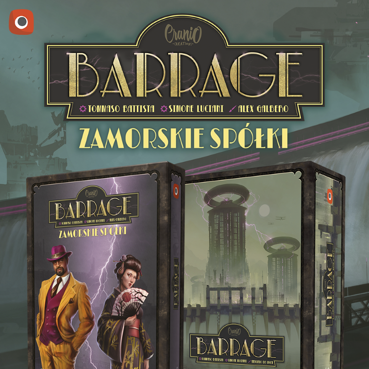 Portal Games, Barrage: Zamorskie Spółki, dodatek do gry