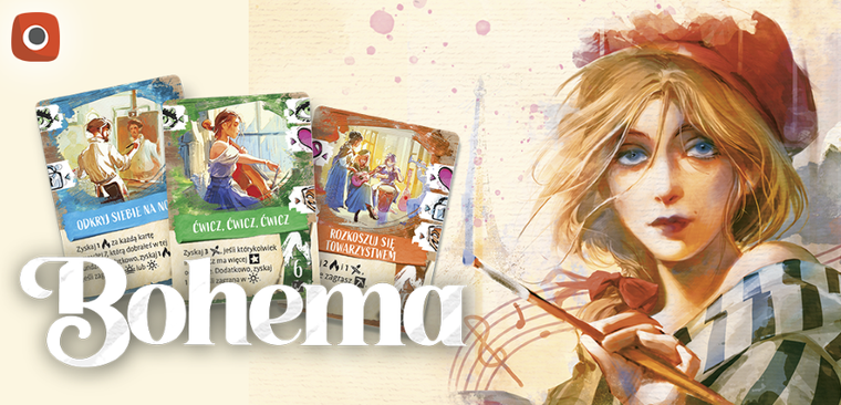 Portal Games, Bohema, gra karciana