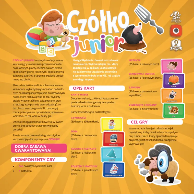 Portal Games, Czółko Junior, gra familijna
