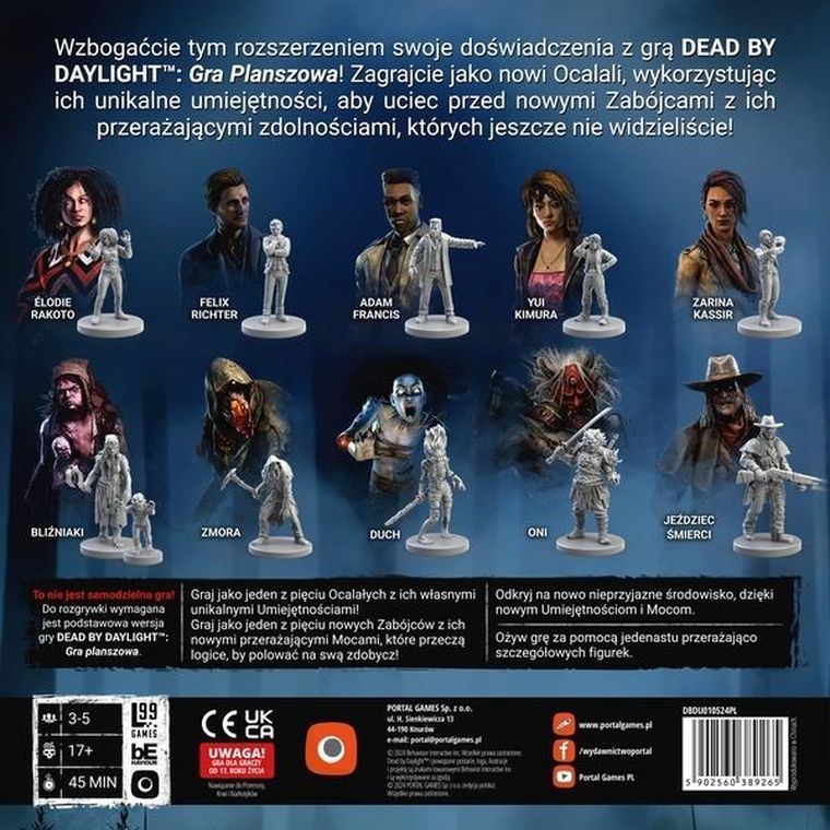 Portal Games, Dead by Daylight: Niezłomni, dodatek, gra strategiczna