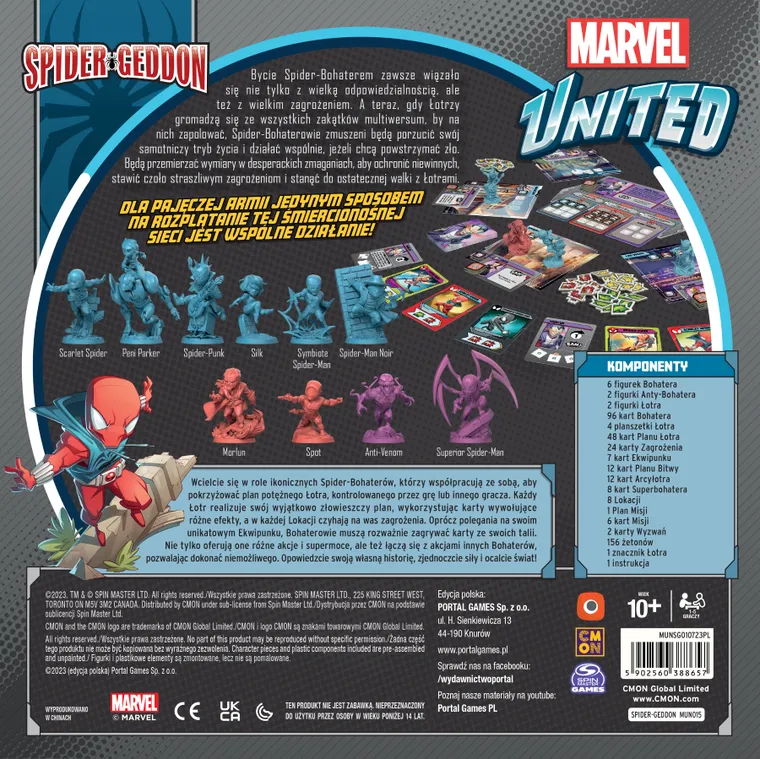 Portal Games, Marvel United: Spider-Geddon, gra strategiczna