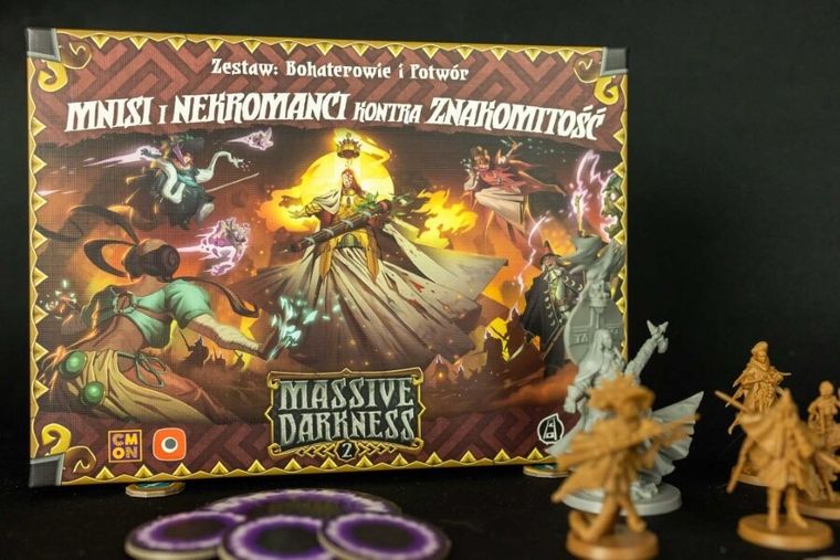 Portal Games, Massive Darkness 2: Mnisi i Nekromanci vs Znakomit, dodatek do gry
