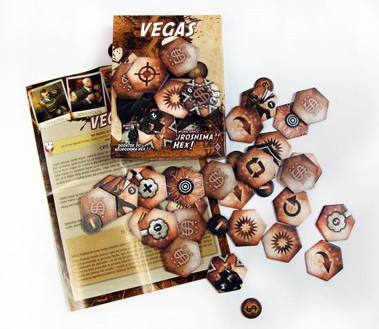 Portal Games, Neuroshima Hex: Vegas (edycja 3.0), dodatek, gra strategiczna