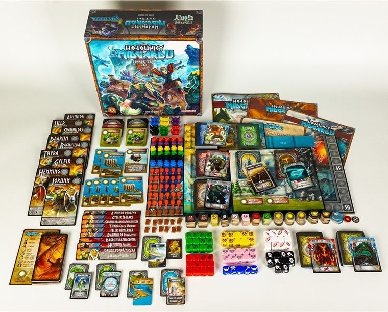 Portal Games, Wojownicy Midgardu, Edycja Jarla, gra strategiczna z dodatkami