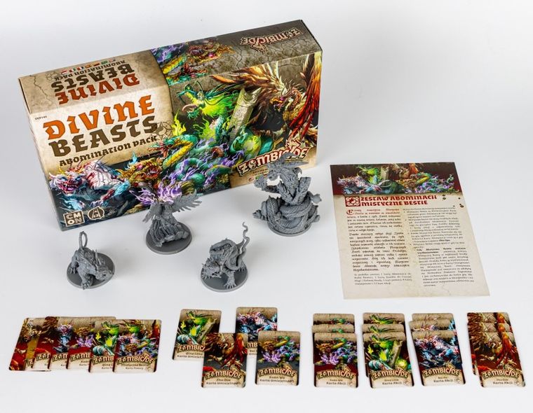 Portal Games, Zombicide: Biała Śmierć, Mistyczne Bestie, dodatek do gry