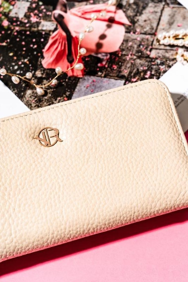 Portfel, beżowy, Rovicky