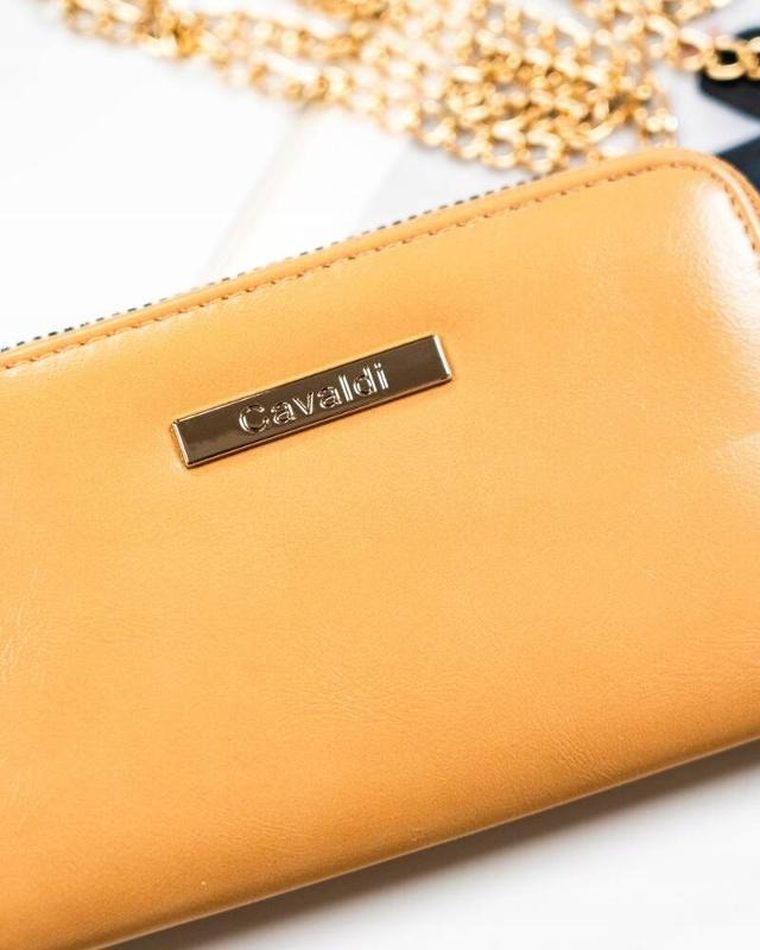 Portfel, beżowy, skóra ekologiczna, Cavaldi