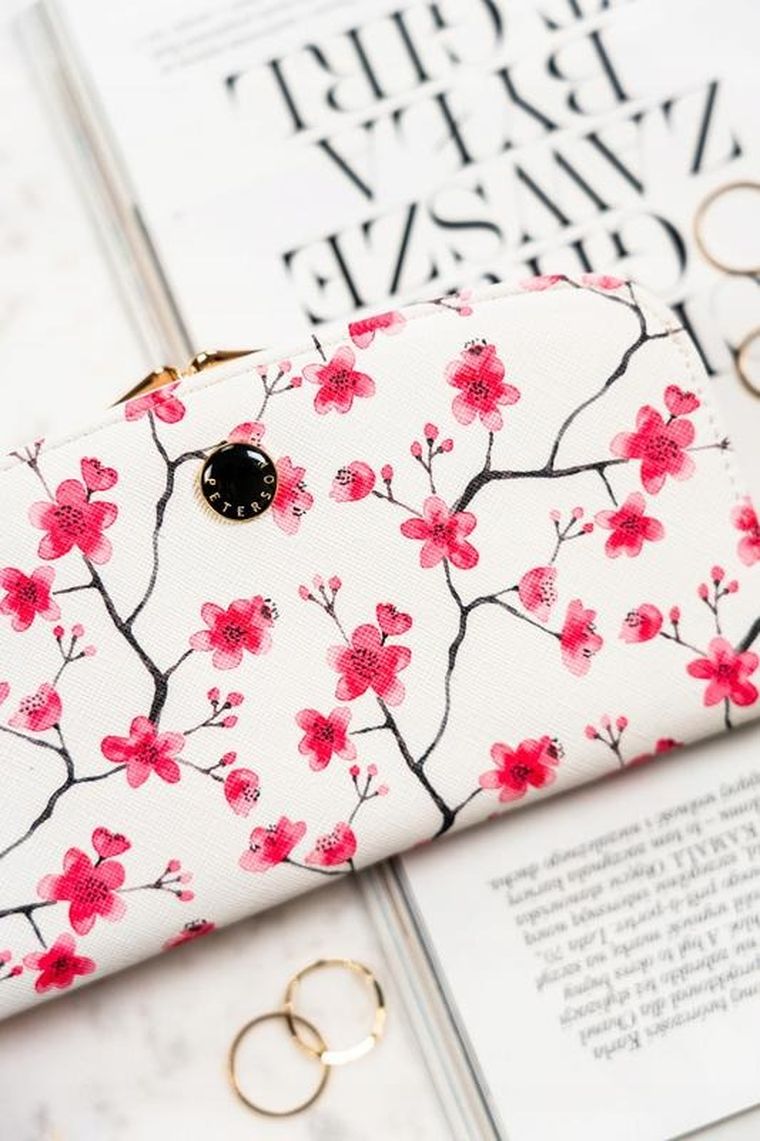 Portfel, biały, skóra ekologiczna, RFID, Peterson