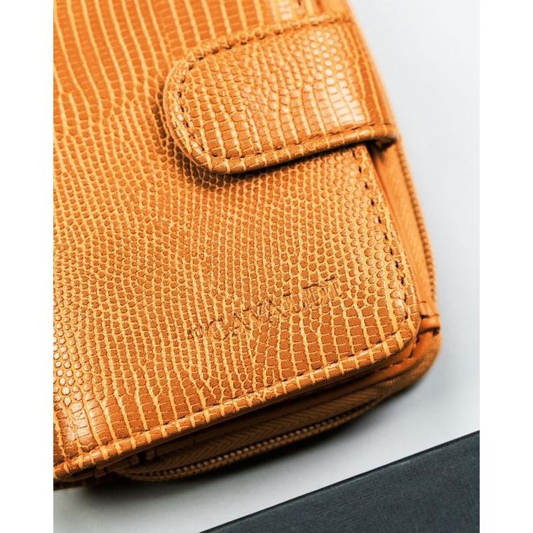 Portfel, brązowy, skóra ekologiczna, 4U Cavaldi